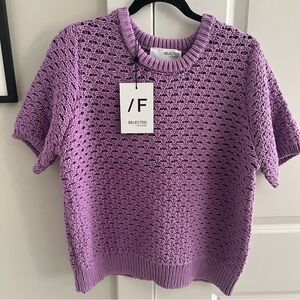 Selected Femme Purple Women's Sweater